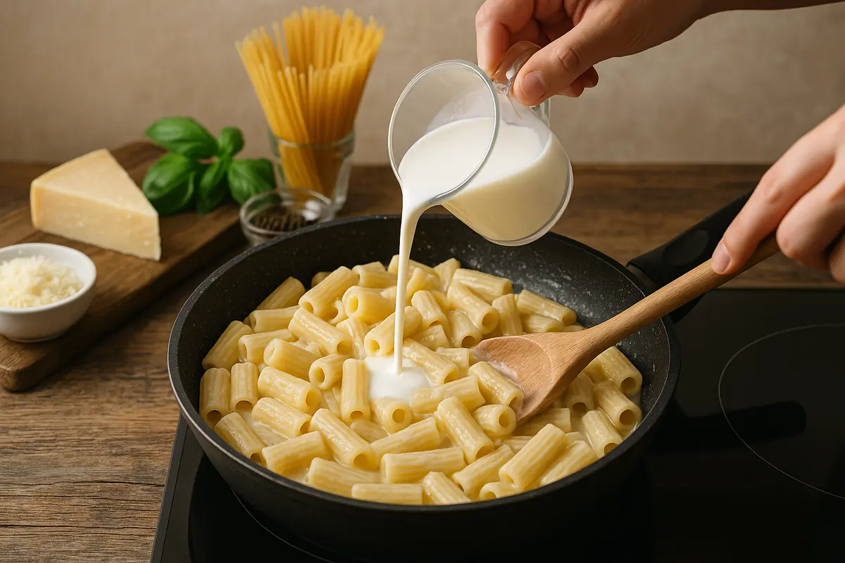 Come si prepara la pasta cremosa con pochi ingredienti? La soluzione veloce e gustosa per la cena