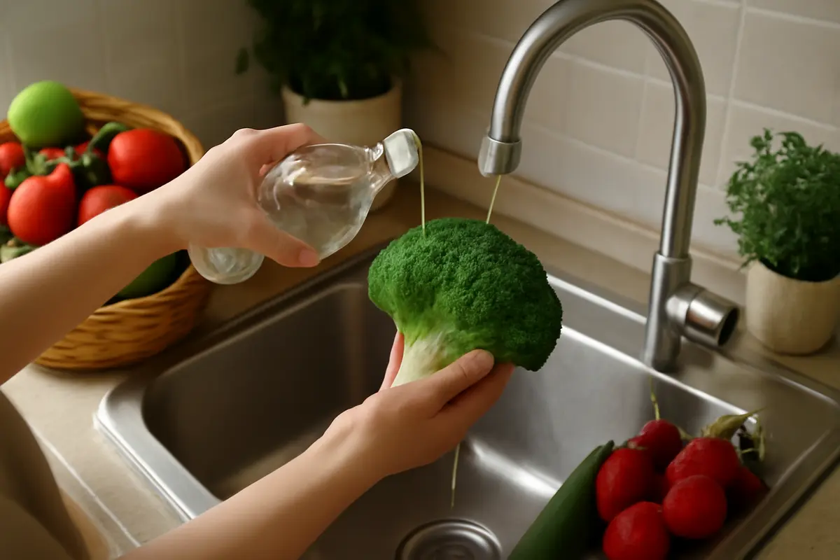 Qual è il metodo migliore per lavare frutta e verdura? Scopri la soluzione naturale e sicura