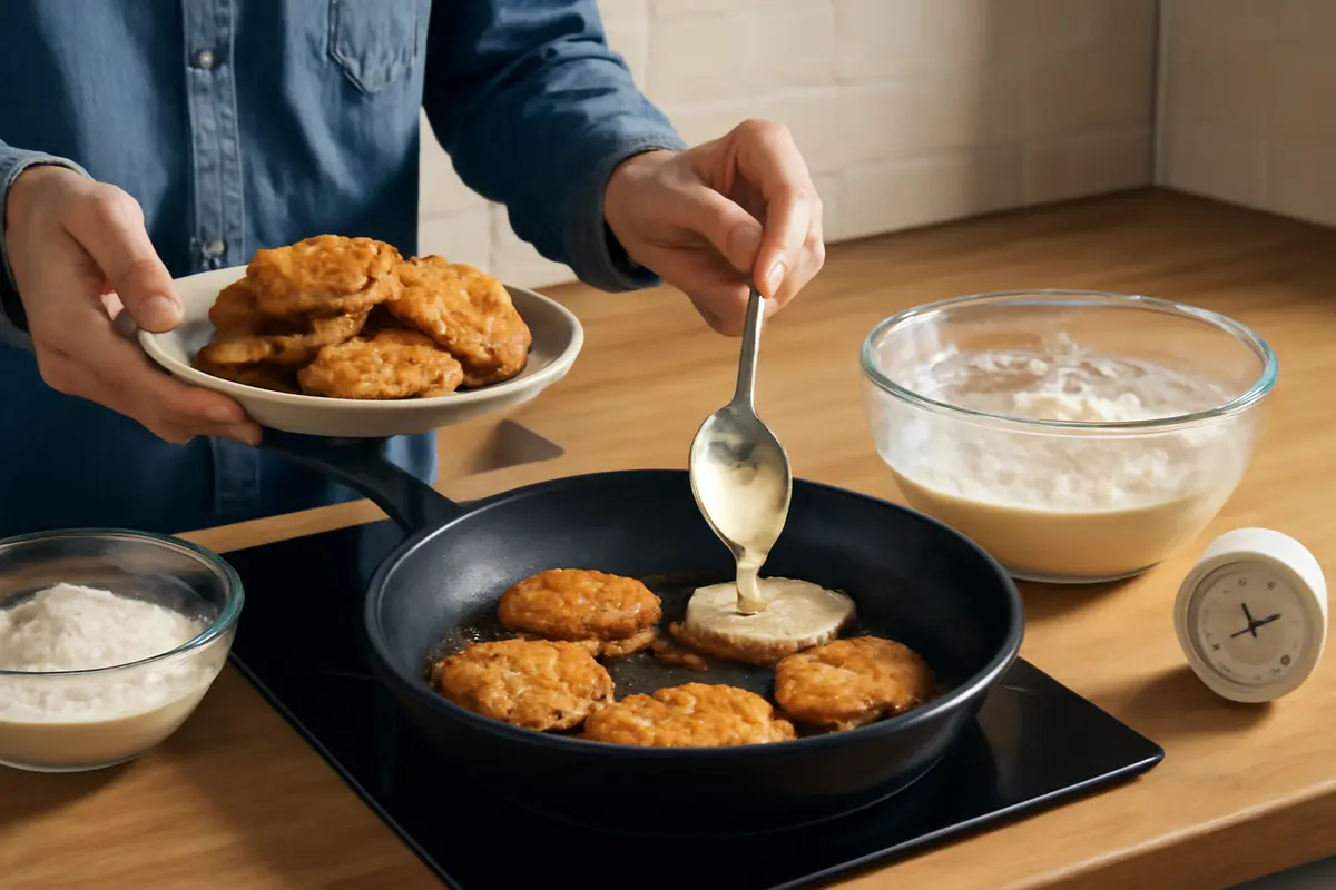 Come fare le frittelle leggere senza lievitazione? Ricetta pronta in 5 minuti per i giorni di fretta