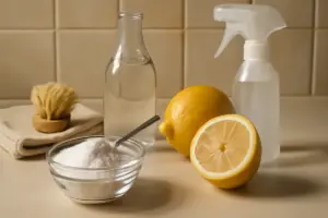 Bicarbonato e limone per le pulizie domestiche: sfrutta il mix efficace che sostituisce molti detersivi