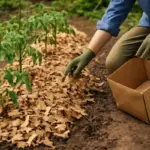 Pacciamatura con materiali di recupero: la strategia facile per un orto rigoglioso e pulito