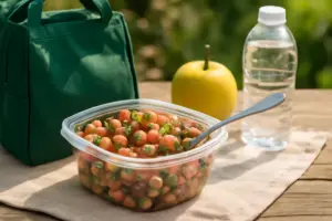 Insalata di legumi veloce: il mix perfetto per un pranzo sano da portare ovunque risparmiando