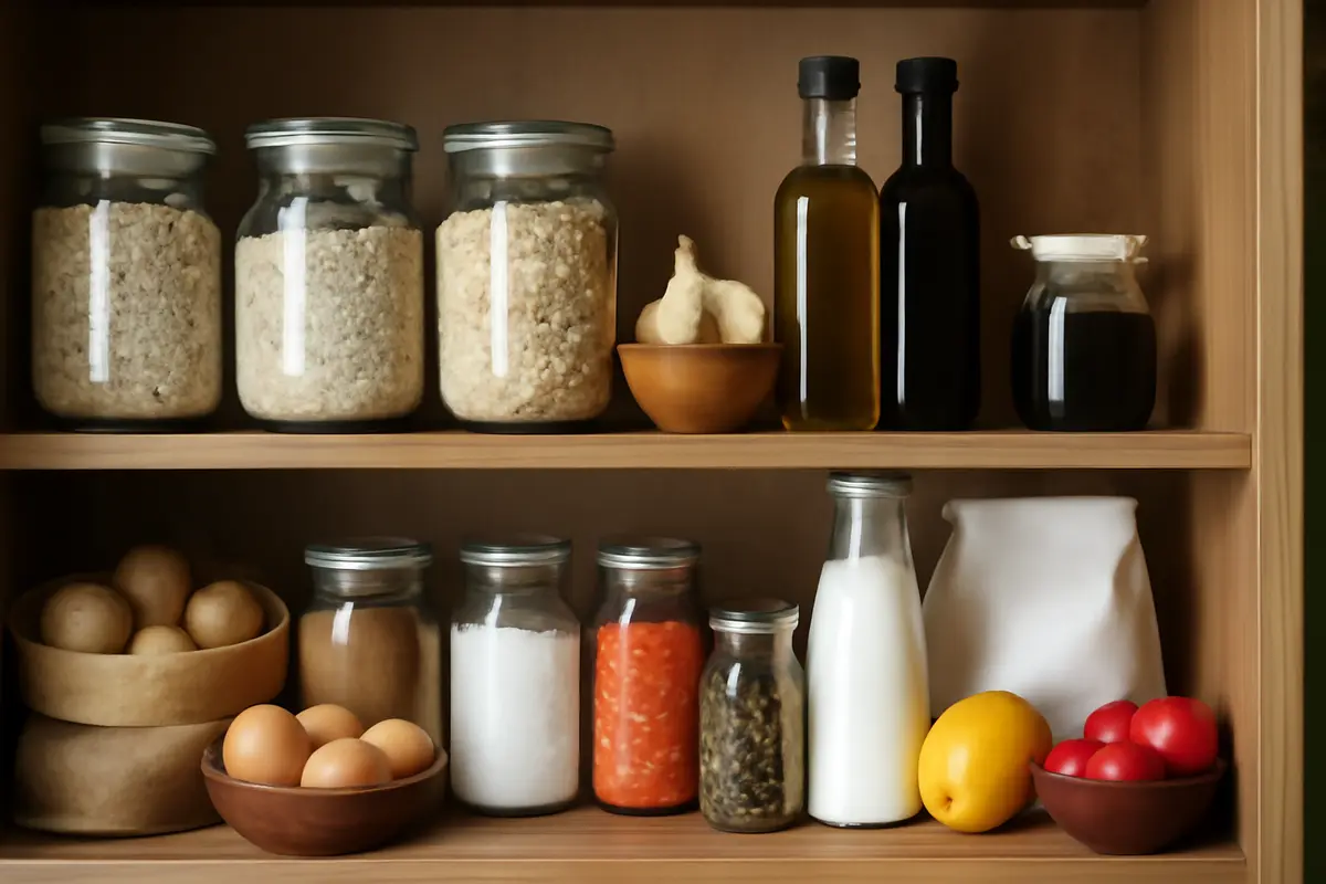 Quali ingredienti versatili non dovrebbero mai mancare? Riempi la dispensa e dimezza la spesa mensile