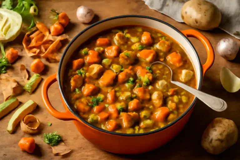 Spezzatino vegetale con avanzi di verdure: trasforma i resti in un piatto ricco e irresistibile