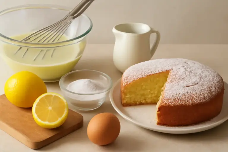 Qual è la ricetta veloce per la torta al limone senza burro? Un dolce soffice pronto in 10 minuti