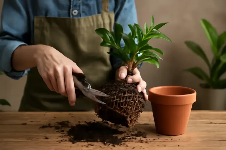 A cosa serve potare le radici delle piante in vaso? Scopri il vantaggio che pochi conoscono