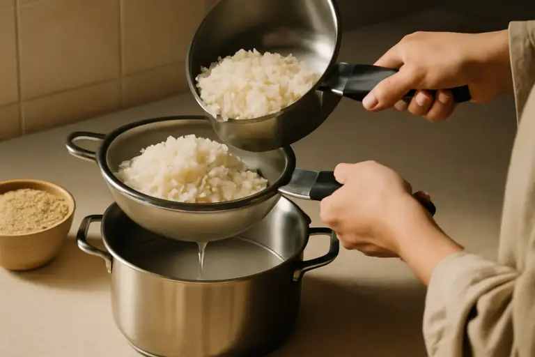 Come faccio a cuocere il riso senza che si attacchi? Il metodo poco noto che ti fa risparmiare acqua