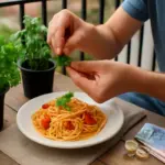 Guarnire i piatti con erbe aromatiche coltivate sul balcone: il vantaggio economico che molti trascurano