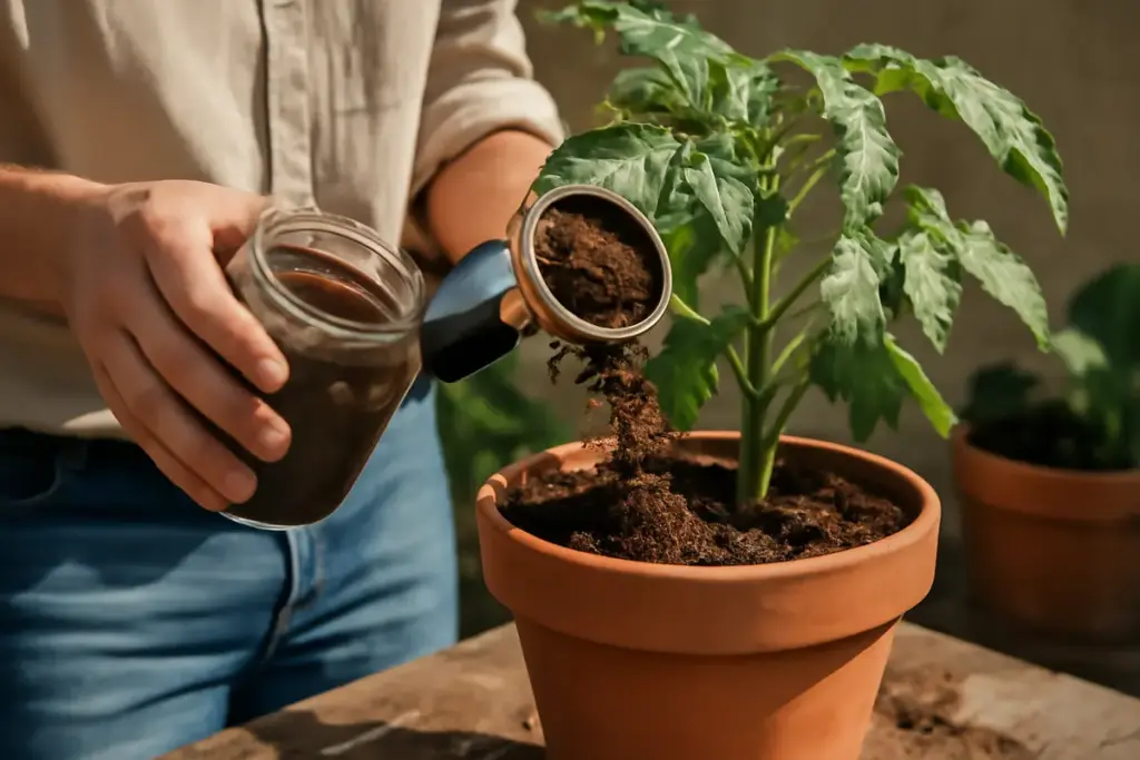 Usare i fondi di caffè nelle piante: ottieni una crescita vigorosa senza spese aggiuntive