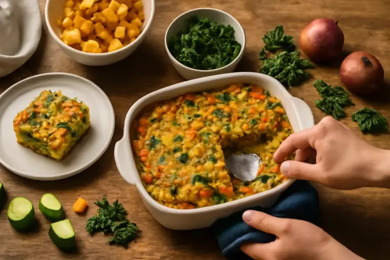 Sformato di verdure improvvisato: guida pratica per trasformare gli avanzi in un secondo completo