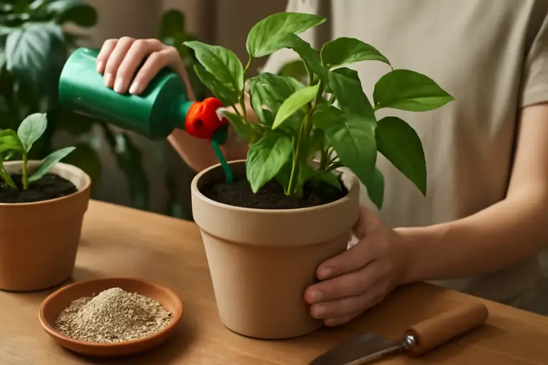 Fertilizzante liquido o granulare? quando uno supera l’altro nelle piante d’appartamento