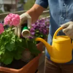 Concimare le piante da fiore in balcone: il passaggio segreto che potenzia la fioritura