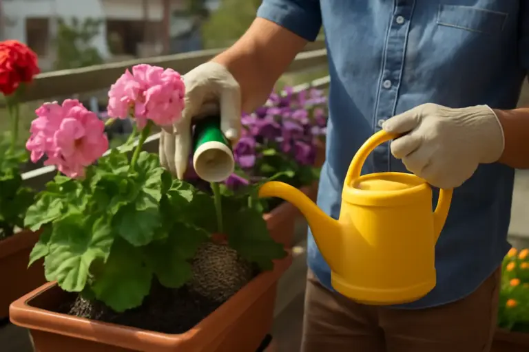 Concimare le piante da fiore in balcone: il passaggio segreto che potenzia la fioritura