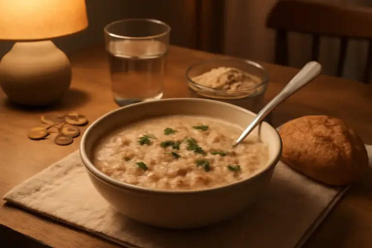 Zuppa d’avena per la sera: il piatto economico e nutriente che sazia con pochi euro